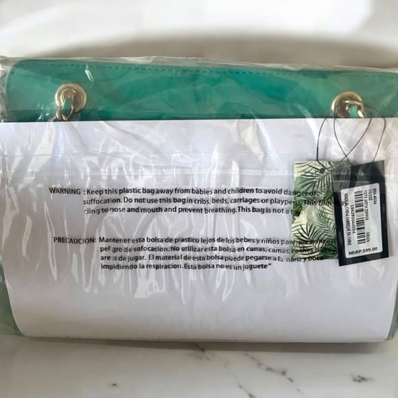 NWT Badgley Mischka Large Tote - Picture 7 of 9